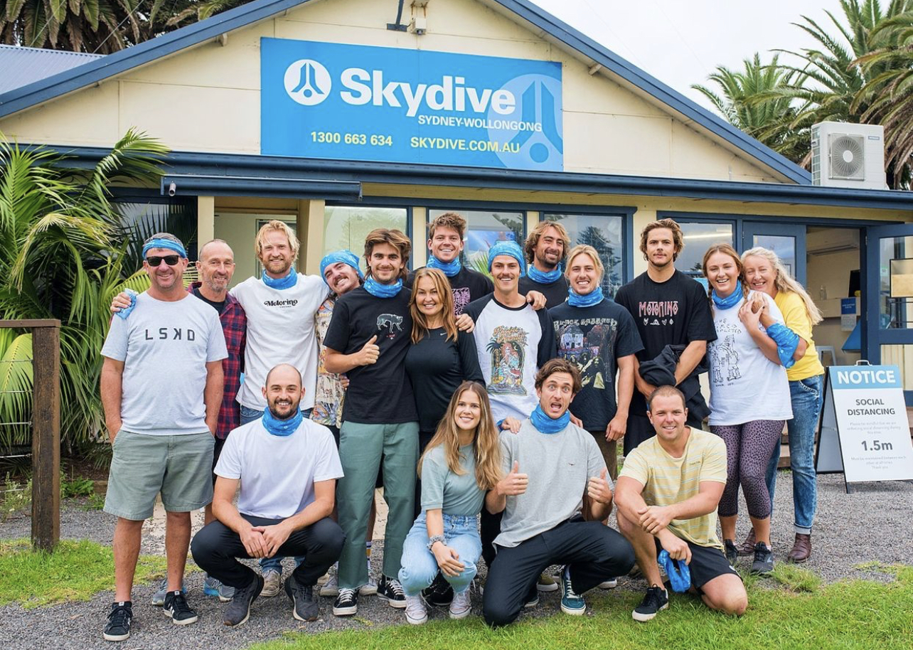 Skydive office.photo credit:@skydiveaustralia on Instagram