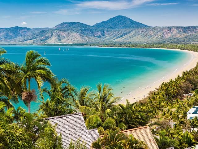 Port Douglas beach. Photo credit @Australian Traveller on website 