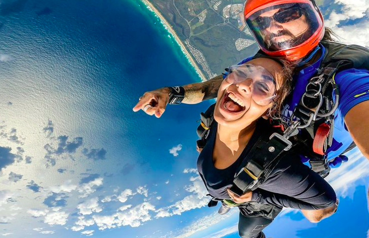 Let's jump together. photo credit @skydiveaustralia on Instagram