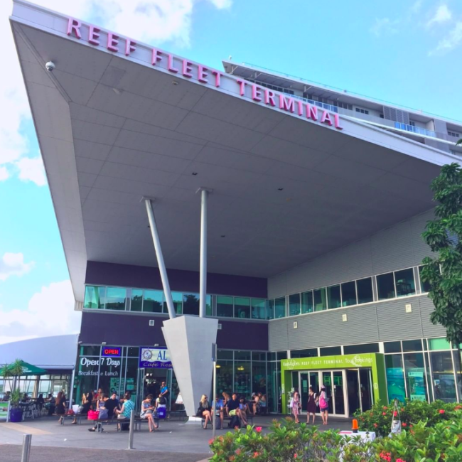 Cairns Terminal. Photo credit @vinospira on Instagram