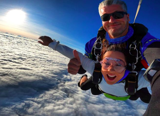 Feel so good - skydive in Cairns Photo credit @dill_ando on Instagram