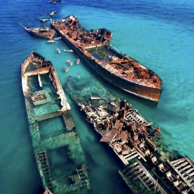 Shipwreck on Moreton Island.Photo credit: adventuremoretonisland on Instagram