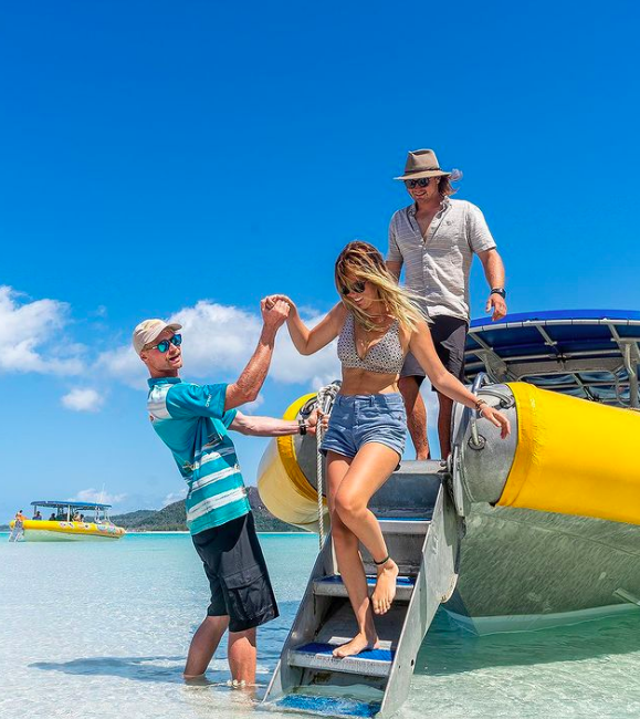 off the boat.Photo credit: @oceanrafting on Instagram