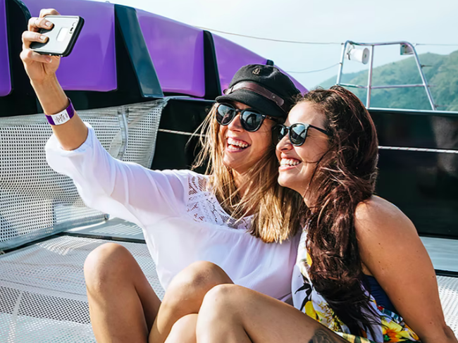 Selfie on Camira. Photo credit to Cruise Whitsundays