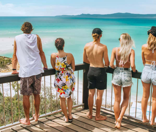 Hill Inlet Lookout. Photo credit: Cruise whitsundays