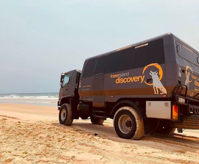 discovery fraser island 1 day bus. photo credit @smgofficial1 on Instagram