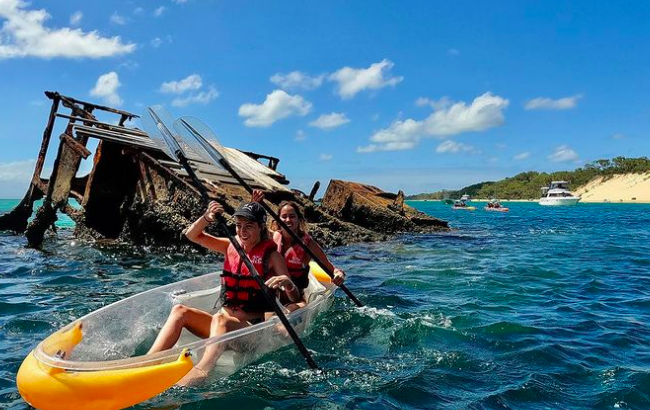 double kayak.@sunsetsafaris