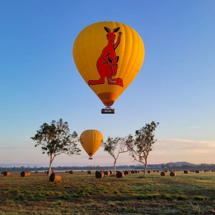 Hello world. Photo credit @hotairballooncairns on Instagram