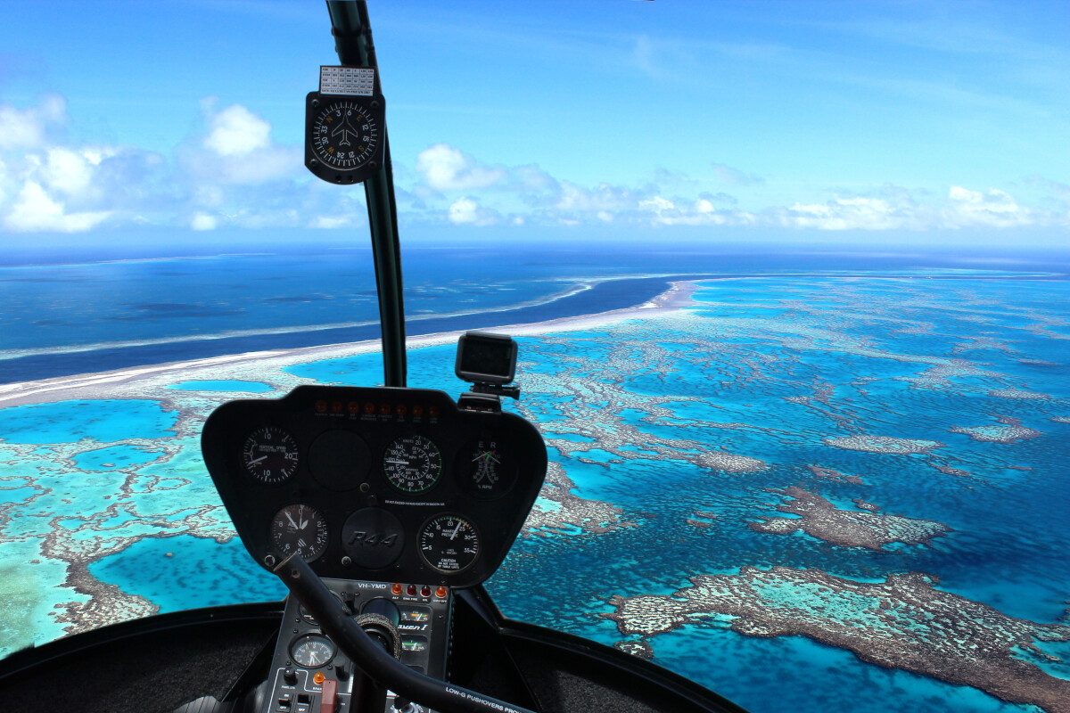 Heli over GBR. Photo credit @gsl_aviation on website