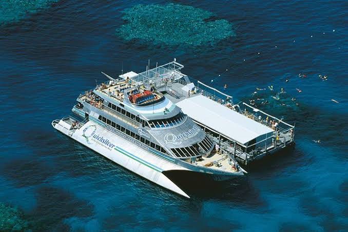 Quicksilver- Port Douglas in the reef. Photo credit @Queensland on website