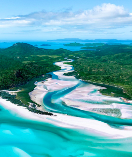 Hill inlet whitsundays