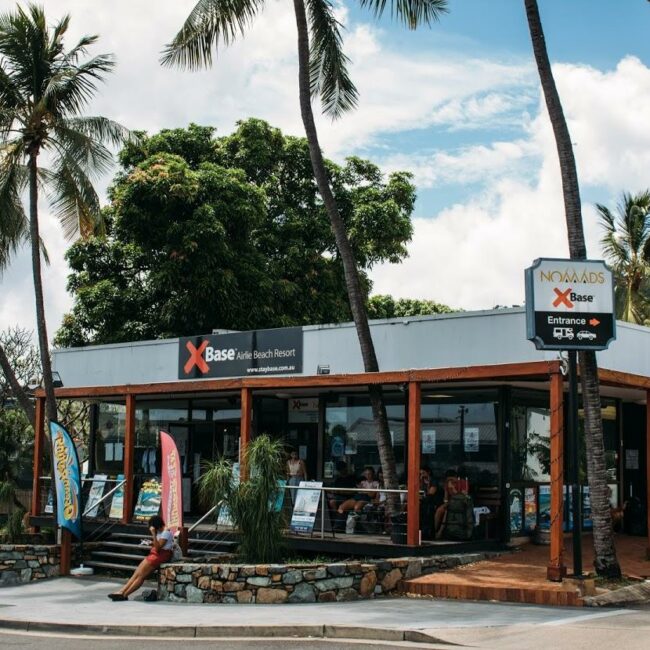 X base Airlie beach. Photo credit to https://restaurantguru.com/Boatys-Airlie-Beach