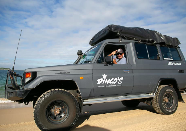 Dingo 4WD Fraser. Credits to @ dingosfraserisland on instagram