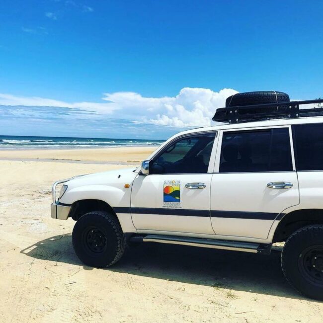 Fraser Island 2D1N Sunrover_4WD. Photo credit to Sunrover Instagram